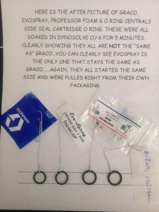 10 Complete O-ring Kits fit Graco Fusion AP Air Purge 246355